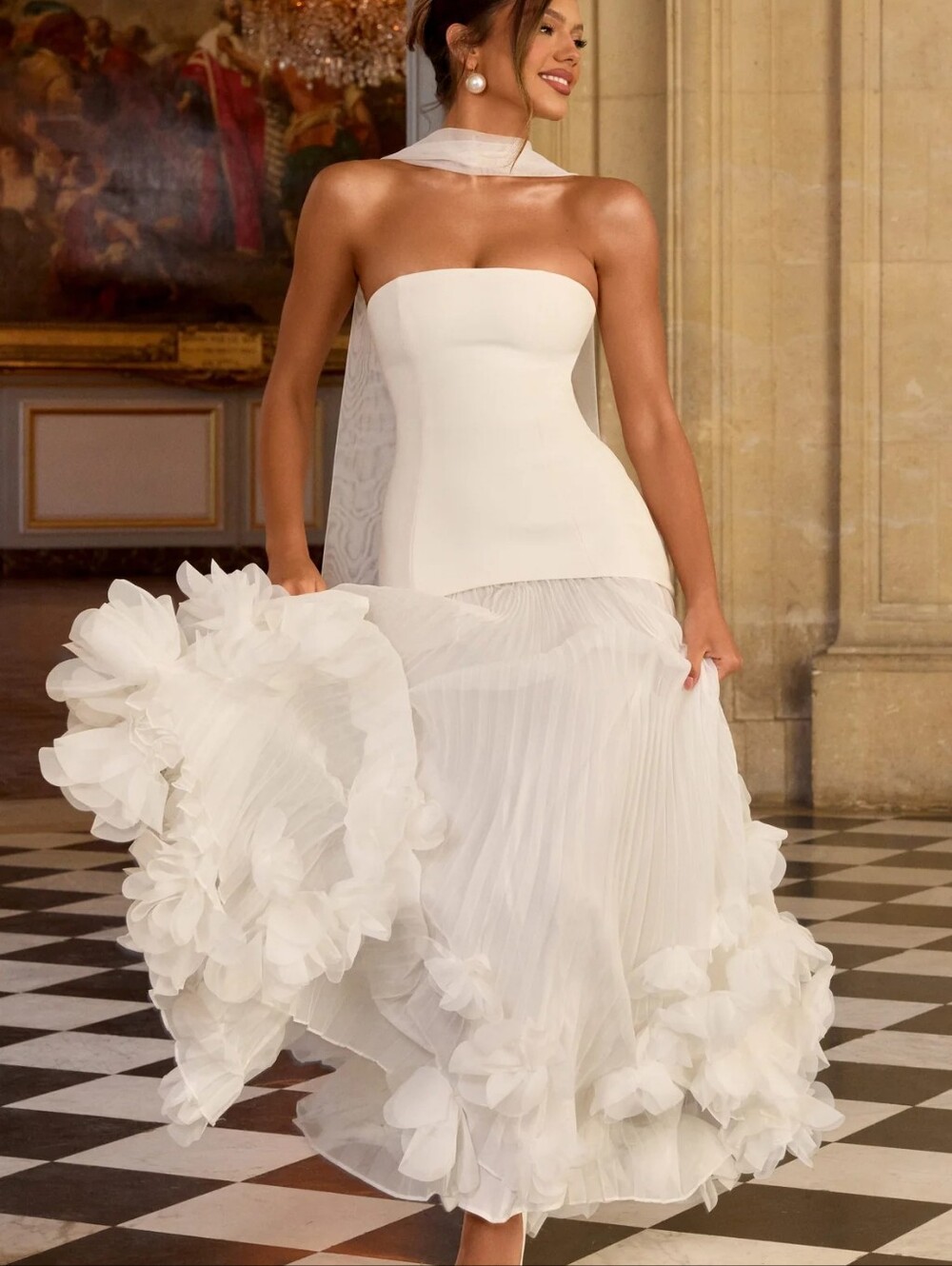 Vestido Seraphina - Marfil Babyboo NWT $329 - Picture 15 of 15